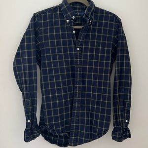 Ralph Lauren Polo 100% Cotton Plaid Button Down - Size Small